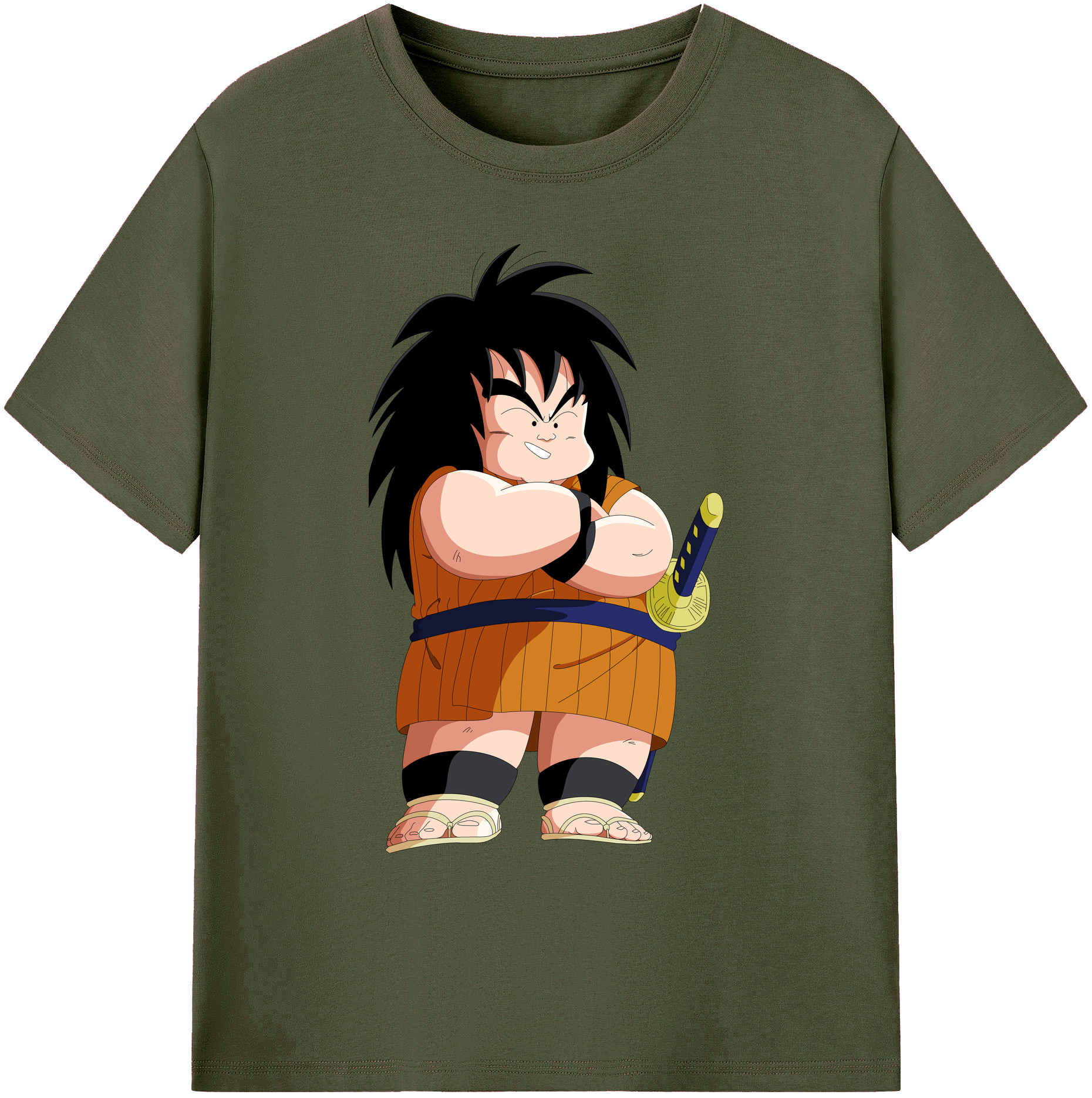 （画像用） ドラゴンボール やじろべえ DRAGON BALL Yajirobe 綿100％ メンズ半袖Tシャツ｜肌触りやわらか＆通気性